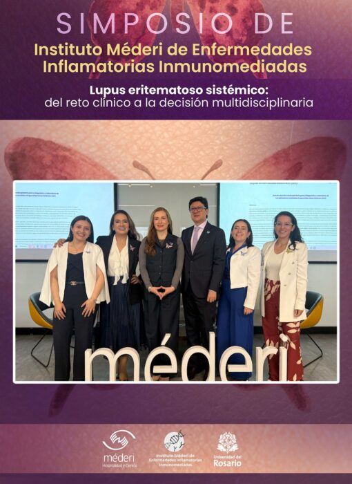 Simposio de Lupus Del Reto Clínico a la Decisión Multidisciplinaria - Méderi Equipo de especialistas médicos en el Simposio de Lupus Eritematoso Sistémico organizado por el Instituto Méderi de Enfermedades Inflamatorias Inmunomediadas