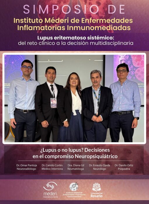 ¿Lupus o No Lupus Decisiones en el Compromiso Neuropsiquiátrico - Méderi Panel de especialistas en neurorradiología, reumatología, neurología y psiquiatría en el simposio de lupus de Méderi